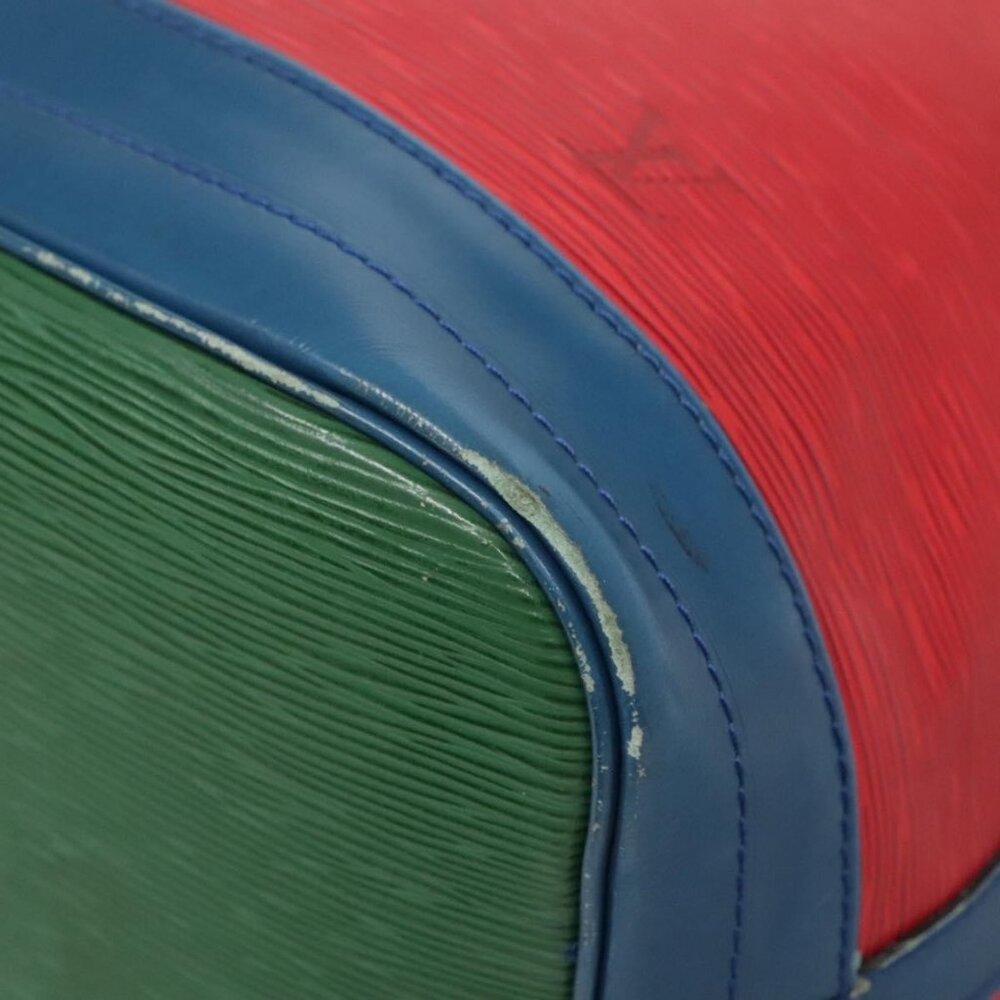 Authentic LOUIS VUITTON Epi Toriko color Noe Bag Red Blue Green M44084 LV - Picture 15 of 16